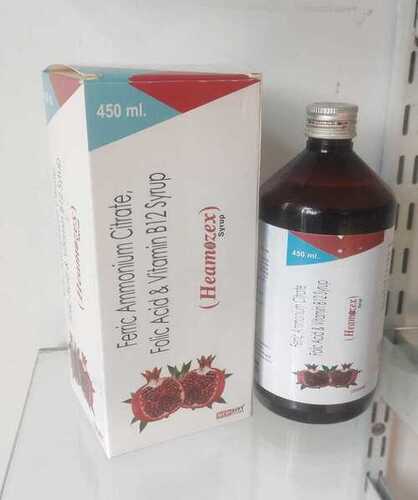 Ferric Ammonium citrate     Folic Acid and Cyanocobalamin