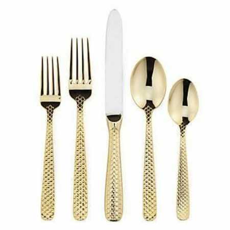 Gold Cutlery Set