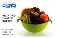 Multipurpose Fruit Basket - Bpa Free Pp, 3 In 1 Plastic Colander In Multi Color, Durable And Easy To Clean