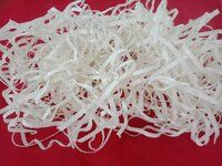 plain white shredded paper grass