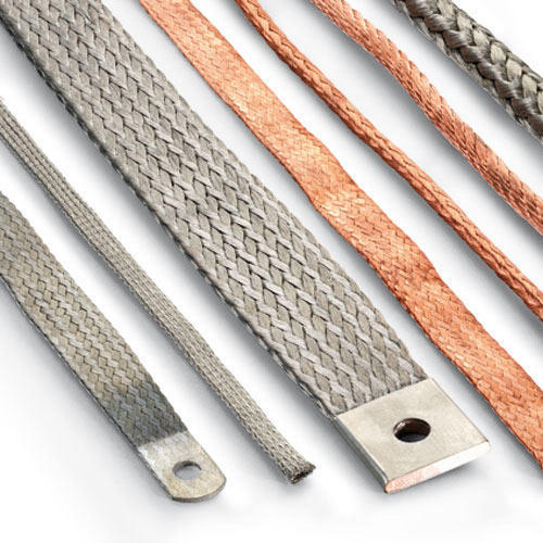 Bare Copper Strip Connector With Tinned Ends