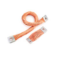 Copper Rope Connector - Color: Golden