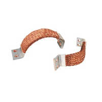 Copper Braided Flexible/connectors - Color: Brown