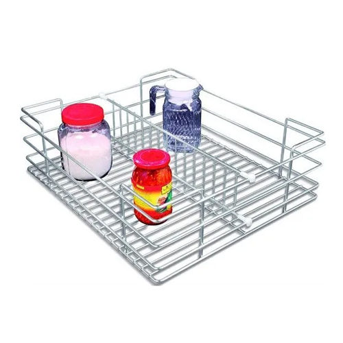 Metal Stainless Steel Partition Kitchen Basket