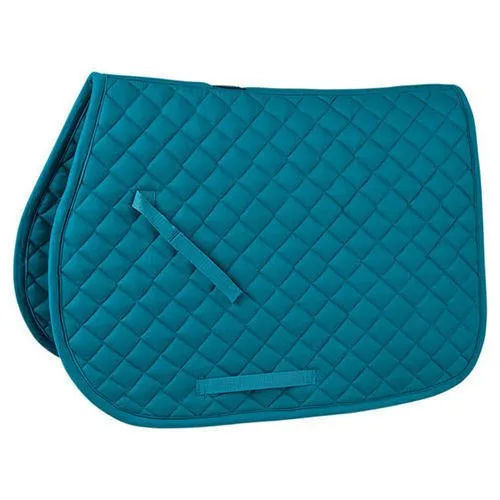 Blue Cotton Saddle Pad