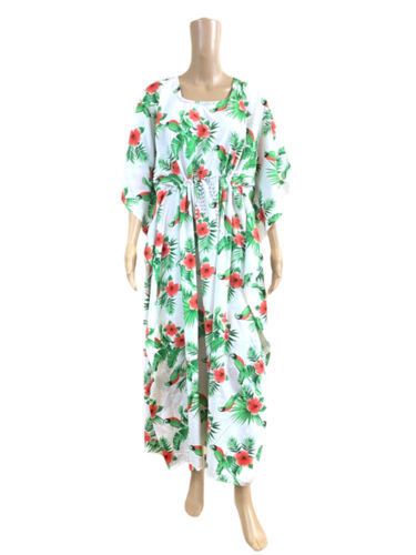 Long Printed Kaftan