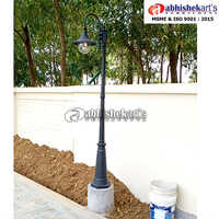 10 Feet Frp Light Post - Color: Black