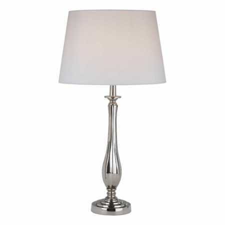 Silver Aluminium Table Lamp