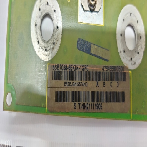 SIEMENS 6SE7038-6KE84-1GF0 PCB CARD