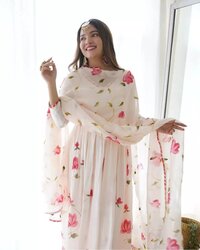 Women Fancy Designer Printed Gown...