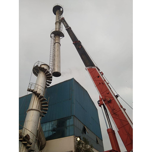 Industrial Chimney Erection Services By PUNJAB CRANE SERVICES