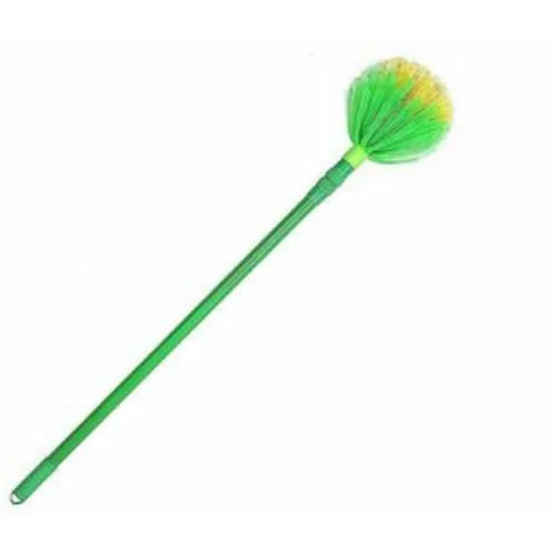 Plastic Broom - High Quality Plastic Material | Green Color for Efficient Household Cleaning