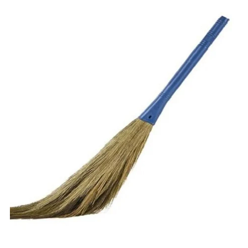 नीला 41 इंच फूल झाडू