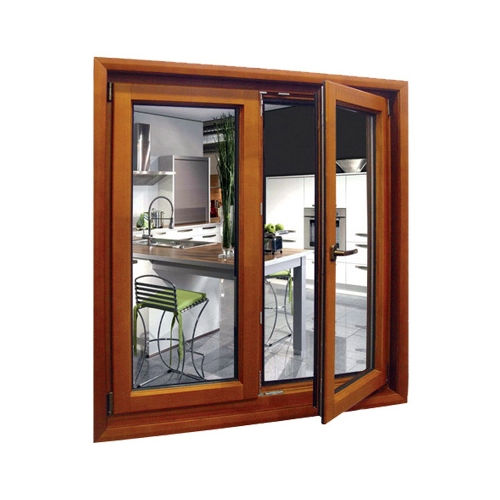 German Film Laminated UPVC Window