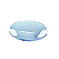 Blue Glass Concave Lens