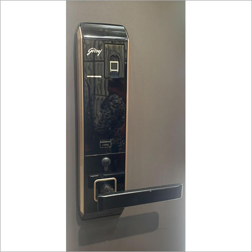 Silver Godrej Door Lock