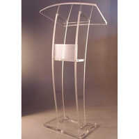 Machine Made Elegant Acrylic Podium