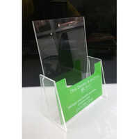 Acrylic Brochure Holder - Color: Transparent