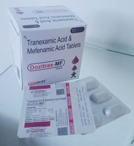 Tranaxamic Acid 500 Mg And Mefenamic Acid 250 Mg General Medicines