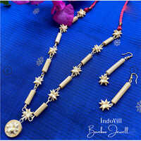 Stick Star Bamboo Necklace Set
