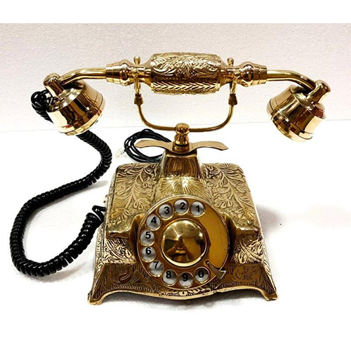 Golden Nautical Telephones