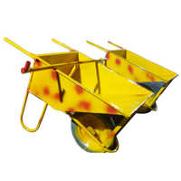 Well Single Wheel Barrow Trolley - Material: Stainless Steel