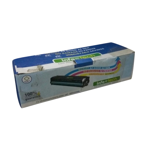 Printed Cartridge Packaging Box - Paperboard Material Various Sizes Available | Secure Lid with Flaps Printed Branding & Product Details