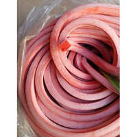 Silicone Sponge Gasket - Color: Red