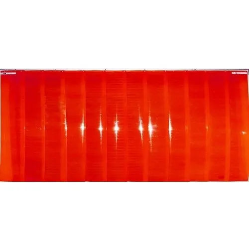 Waterproof Red Pvc Strip Curtain