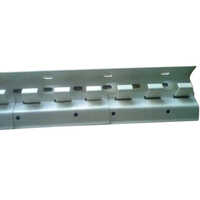 Grey Pvc Strip Curtain Fitting