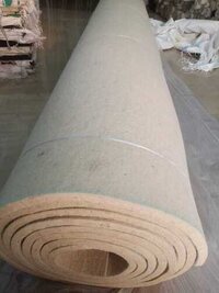 Woollen Felt Sheet - 1500 Mm Roll, White, 2 Mm To 20 Mm Thickness | Soft, Shrink Resistant, Heat Resistant, Industrial Use