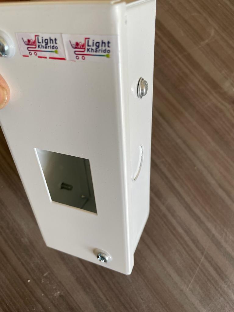 MCB BOX 2 POLE SINGLE DOOR METAL