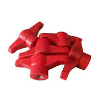 Plastic Wing Nut - Mild Steel M12, Classy Red Plastic For Light-duty Use, Easy Manual Tightening, Ideal For Bathrooms & Kitchens