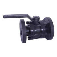 Hdpe Ball Valve - Material: Hdpe, Size: 15-315 Mm, Color: Black, Pressure: Low, Temperature Range: -10 To +50â°c | Media: Water, Round Head Shape