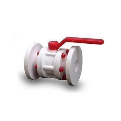 White Pp Ball Valve