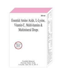 Multivitamin And Multiminerals Drops - Drug Type: General Medicines