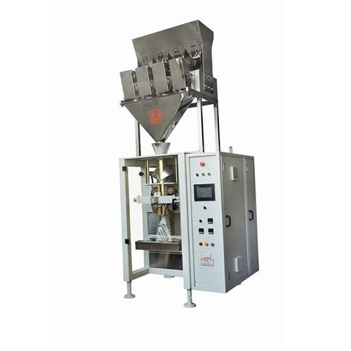 Packaging Machine With Electro Weighing Machine - Color: Silver