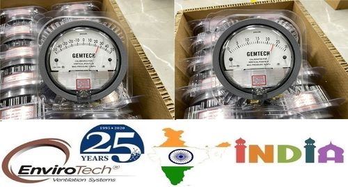 Series G2000 GEMTECH Differential Pressure Gauges  Wholesalers Faridabad Noida India  Haridwar Roorkee 