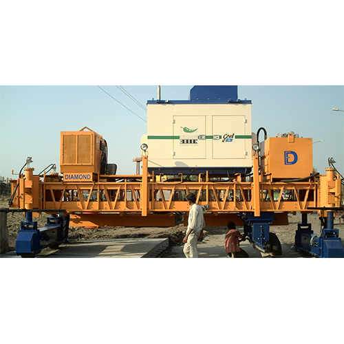 Semi-Automatic Sensor Concrete Paver Machine