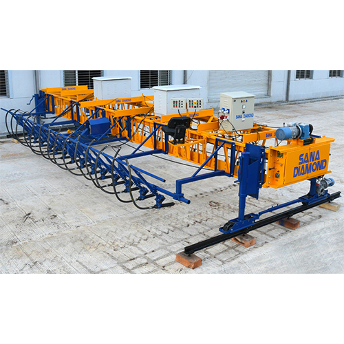 Concrete Road Paver Machine - Semi-Automatic, Stainless Steel Build | Frequency Speed Control Cooling System