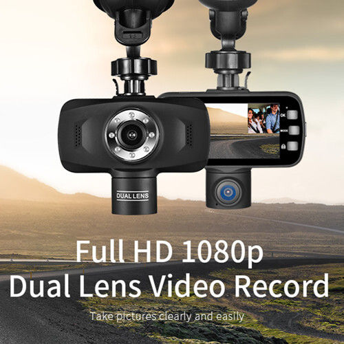 1080P Dual Lense Car Dash Camera