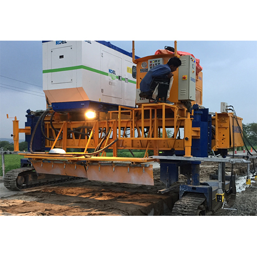 Sensor Concrete Paver Machine