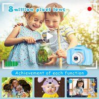 Upgrade Kids Selfie Camera HD Digital Video Cameras for Toddler