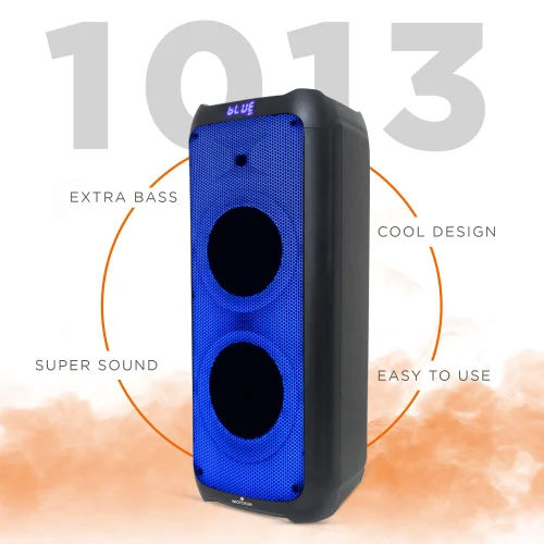 Black 1013 Microtone Trolley Speakers