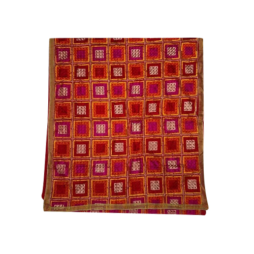 2.25 Meter Embroidery Phulkari Dupatta
