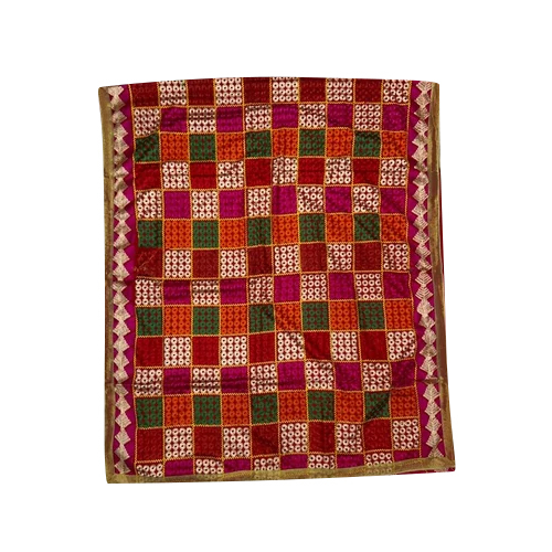 Embroidery Phulkari Dupatta
