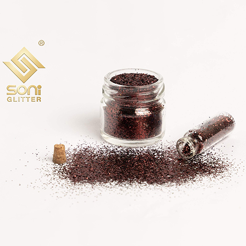 Maroon Red Chunky Glitter