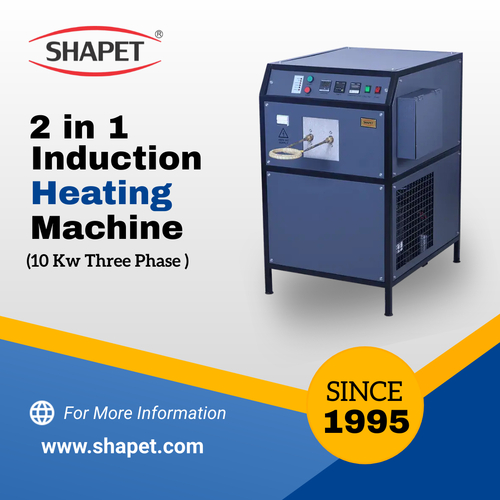 Induction Brazing Machine With Inbuilt Chiller Application: Metal Hardening
