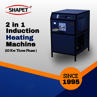 Induction Brazing Machine With Inbuilt Chiller - Color: Gray