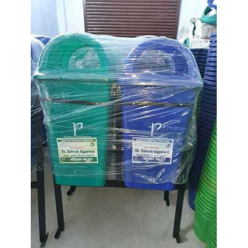 100Ltr Dome Dustbin With Stand